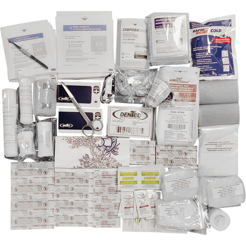 Trousse de premiers soins de interm&eacute;diaire et recharge Shield, R&eacute;pond &agrave; la norme CSA Z1220-17 type 3 environnements &agrave; haut risque, Petit (2-25 travailleurs) PB Rental Co. Ltd.