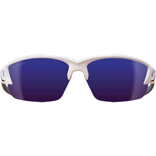 Khor G2 Safety Glasses, Blue Mirror Lens, Anti-Scratch/Polarized, ANSI Z87+/MCEPS GL-PD 10-12/Meets/Exceeds CSA Z94.3 PB Rental Co. Ltd.