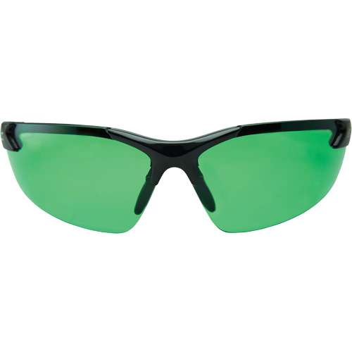 Zorge G2 Safety Glasses, Green Lens, Anti-Scratch, ANSI Z87+/MCEPS GL-PD 10-12/Meets/Exceeds CSA Z94.3 PB Rental Co. Ltd.