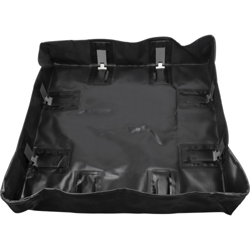 Berme repliable, Capacit&eacute; 2244 gal. US, 12' la x 50' lo x 6" h, Support &agrave; encliqueter PB Rental Co. Ltd.