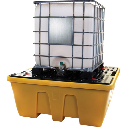 IBC Spill Pallet, 333 US gal. Spill Capacity, 66" x 66" x 27.5" PB Rental Co. Ltd.