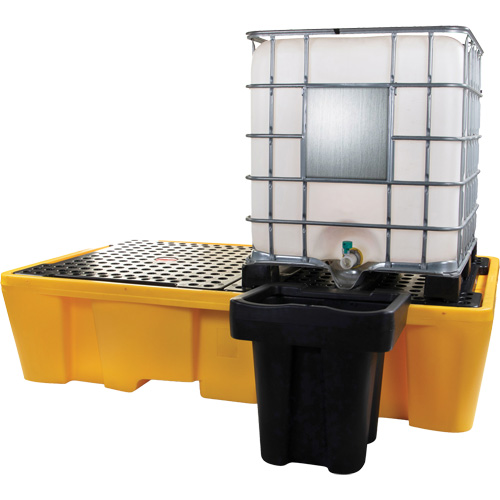 Double IBC Spill Pallet, 317 US gal. Spill Capacity, 89" x 57" x 23" PB Rental Co. Ltd.