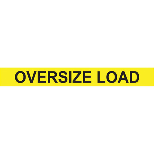 Oversize Load Heavy Haul Sign, Aluminum, 96" W x 12" H PB Rental Co. Ltd.