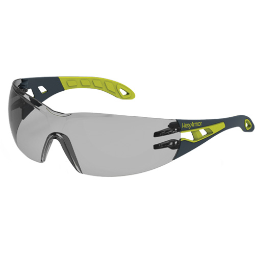 Lunettes de s&eacute;curit&eacute; enveloppantes sans monture MX200, Lentille Gris 23%, Antibu&eacute;e/Anti-&eacute;gratignures, ANSI Z87+/R&eacute;pond ou surpasse la norme CSA Z94.3 PB Rental Co. Ltd.