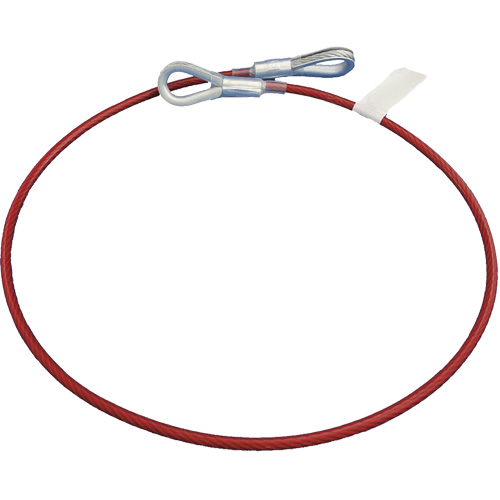 AS-21000-6 PeakWorks&reg; 6' Cable Anchor with Eye-End Configuration, Sling PB Rental Co. Ltd.