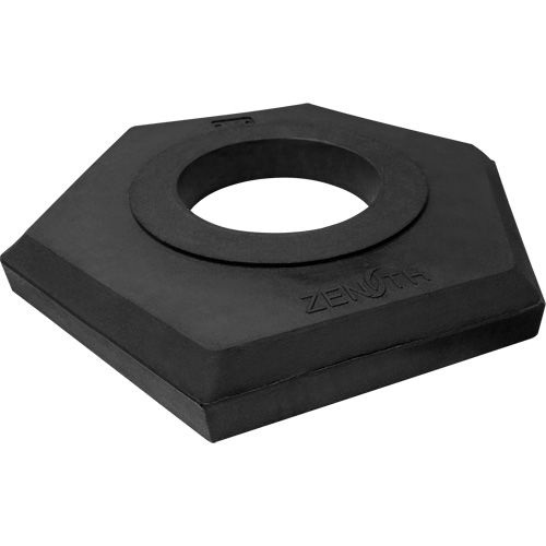 Rubber Channelizer Base, 15 lbs. PB Rental Co. Ltd.