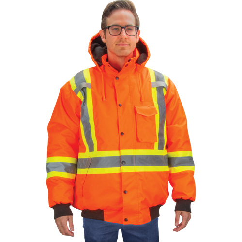 Waterproof 7-in-1 Winter Parka, High Visibility Orange, Medium PB Rental Co. Ltd.