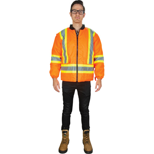 Waterproof 7-in-1 Winter Parka, High Visibility Orange, Medium PB Rental Co. Ltd.