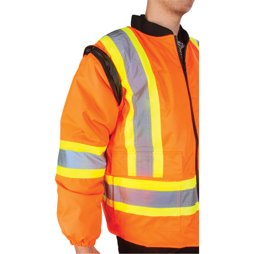 Waterproof 7-in-1 Winter Parka, High Visibility Orange, Medium PB Rental Co. Ltd.