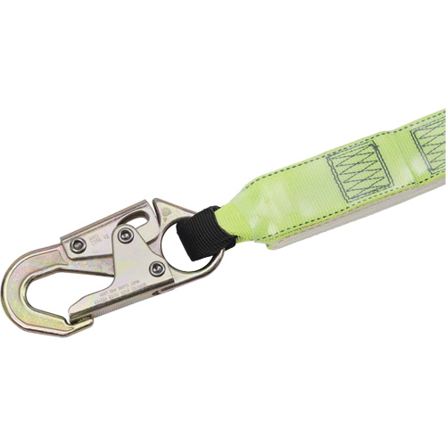 SA-6402-4 Shock Absorbing Lanyard, 4', Form Hook Center, Snap Hook Leg Ends, Polyester PB Rental Co. Ltd.