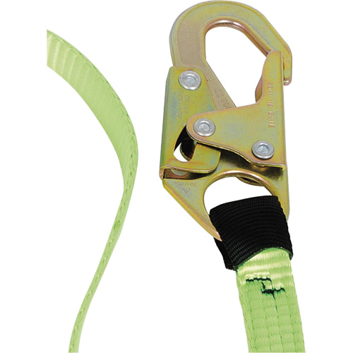 SA-54000-6 Shock Absorbing Lanyard, 6', Snap Hook Center, Snap Hook Leg Ends, Polyester PB Rental Co. Ltd.
