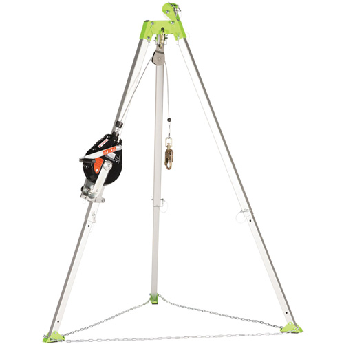 SRL-73303-60 Cable Self-Retracting Lifeline with Recovery, 60', Galvanized Steel, Swivel PB Rental Co. Ltd.
