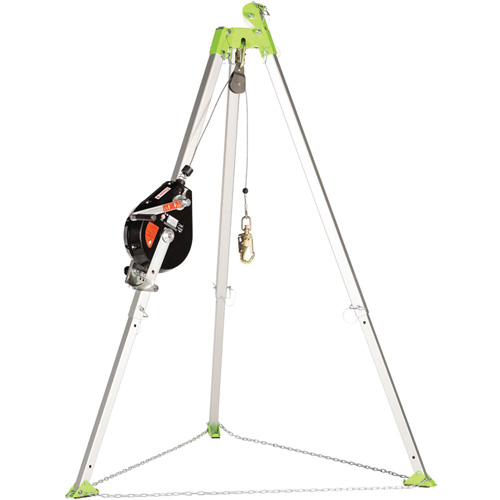 SRL-73303-96 Cable Self-Retracting Lifeline with Recovery, 96', Galvanized Steel, Swivel PB Rental Co. Ltd.