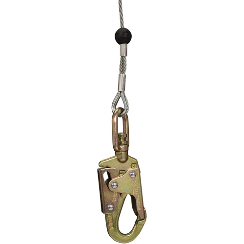 SRL-73303-96 Cable Self-Retracting Lifeline with Recovery, 96', Galvanized Steel, Swivel PB Rental Co. Ltd.