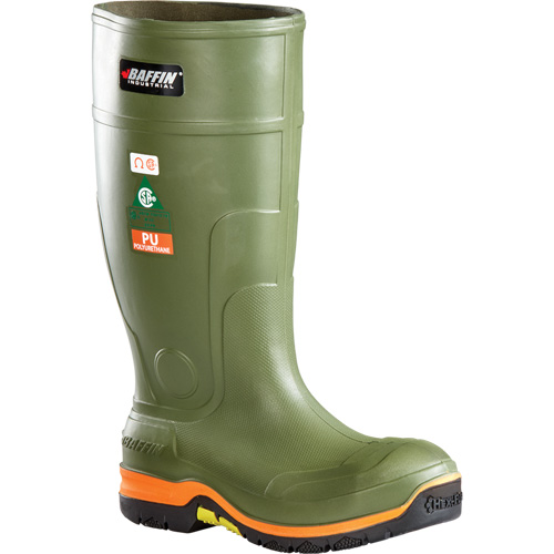 Bottes de s&eacute;curit&eacute; Hercules pour hommes, Polyur&eacute;thane thermique, Embout Aluminium, Pointure 4, Semelle R&eacute;sistant aux perforations PB Rental Co. Ltd.