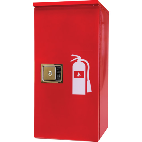 Heavy-Duty Outdoor Fire Extinguisher Cabinet, 14" W x 28" H x 10" D PB Rental Co. Ltd.