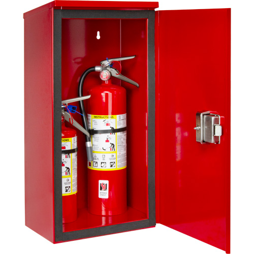 Heavy-Duty Outdoor Fire Extinguisher Cabinet, 14" W x 28" H x 10" D PB Rental Co. Ltd.