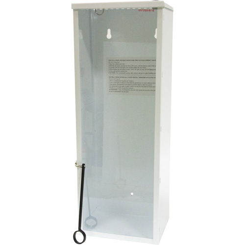 Armoire d'usage l&eacute;ger pour extincteur, 8" la x 22" h x 6" p PB Rental Co. Ltd.