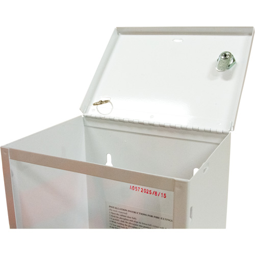 Armoire d'usage l&eacute;ger pour extincteur, 8" la x 22" h x 6" p PB Rental Co. Ltd.