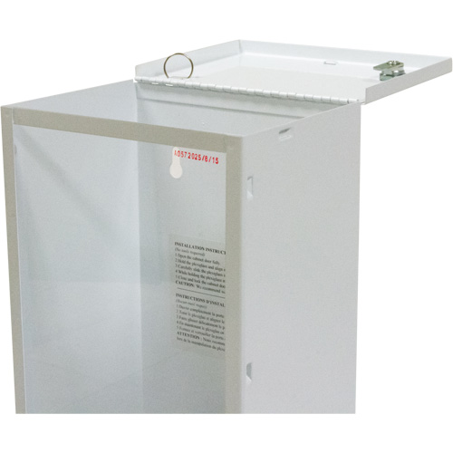 Armoire d'usage l&eacute;ger pour extincteur, 10" la x 24" h x 6" p PB Rental Co. Ltd.