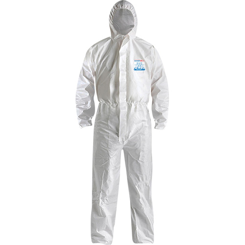 Combinaison CoverMe XP1800 de type 5/6 avec capuchon, Moyen, Blanc, Microporeux PB Rental Co. Ltd.