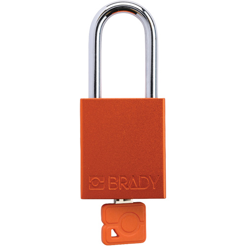 Velocity Plus Safety Lockout Padlock, Orange, Keyed Alike, Aluminum, 1-1/2" Width PB Rental Co. Ltd.