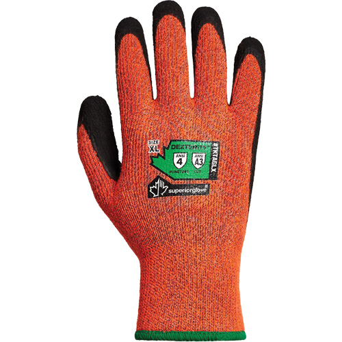 Gants d'hiver r&eacute;sistants &agrave; la coupe Dexterity TKTAGLX, Taille T-Grand, Calibre 13, Rev&ecirc;tement Latex, Enveloppe en TenActiv, ASTM ANSI niveau A3 PB Rental Co. Ltd.