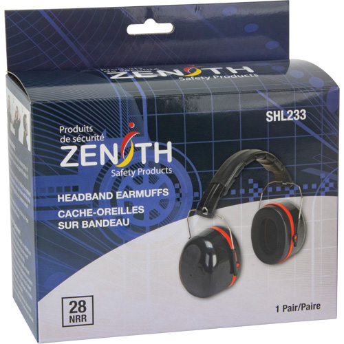 Cache-oreilles passifs, Bandeau, 28 NRR dB PB Rental Co. Ltd.