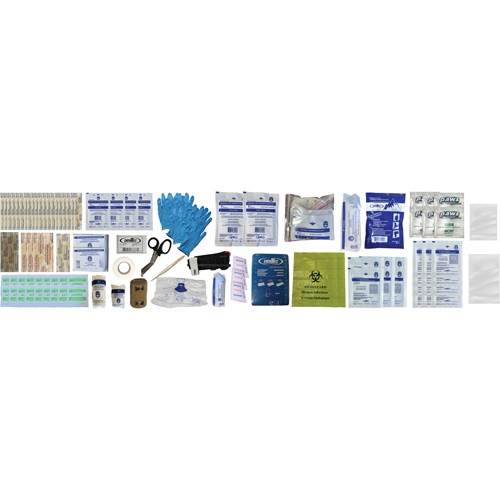 Trousse de premiers soins Shield, R&eacute;pond ou surpasse la norme CSA Z1220-24 type 3 environnements &agrave; haut risque, Petit (2-25 travailleurs) PB Rental Co. Ltd.