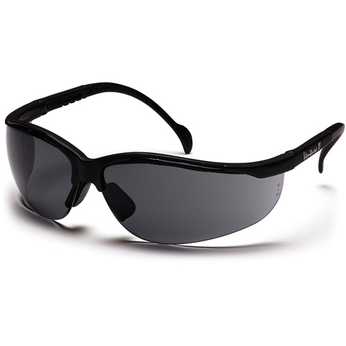 Lunettes de s&eacute;curit&eacute; &agrave; demi-monture Venture II, Lentille Gris, Antibu&eacute;e/Anti-&eacute;gratignures/Antistatique, ANSI Z87+/R&eacute;pond ou surpasse la norme CSA Z94.3 PB Rental Co. Ltd.