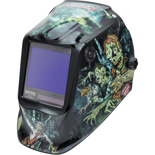 VIKING 3350 Zombie Welding Helmet, 3.74" L x 3.34" W View Area, 5 - 13 Shade Range PB Rental Co. Ltd.