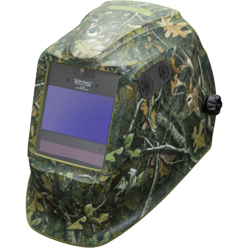 VIKING 2450 ADV Series White Tail Camo&reg; Helmet, 3.82" L x 2.44" W View Area, 5 - 13 Shade Range PB Rental Co. Ltd.