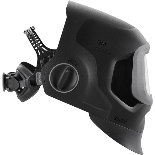 Speedglas G5-03 Pro Black Fixed Front Welding Helmet, 2.8" L x 4.3" W View Area, 2.5/5/8-13 Shade Range, Black PB Rental Co. Ltd.