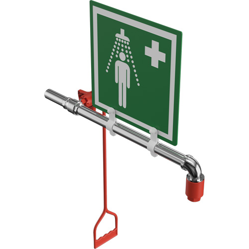 Douche de rinçage, Montage sur canalisation circulaire PB Rental Co. Ltd.