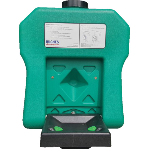 Poste de douche oculaire portable autonome, Aliment&eacute; par gravit&eacute;, Capacit&eacute; 16 gal., Conformit&eacute; ANSI Z358.1 PB Rental Co. Ltd.