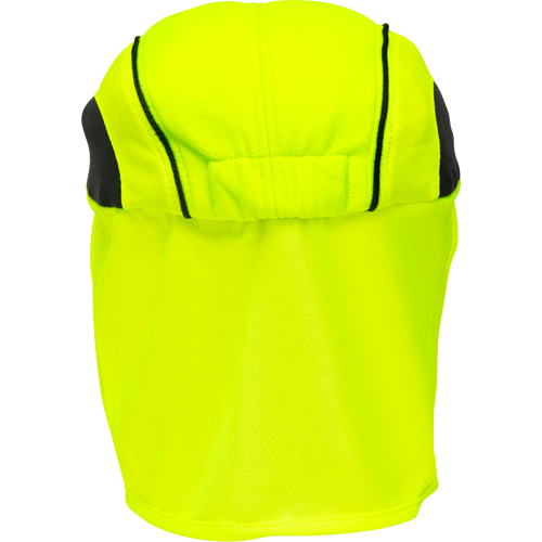Chapeaux de refroidissement avec voiles pour le cou, Lime haute visibilit&eacute; PB Rental Co. Ltd.