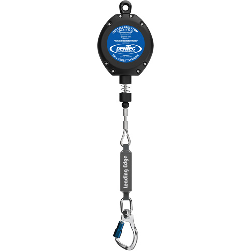 Cordage de s&eacute;curit&eacute; autor&eacute;tractable, 30', Acier galvanis&eacute;, Pivotant PB Rental Co. Ltd.