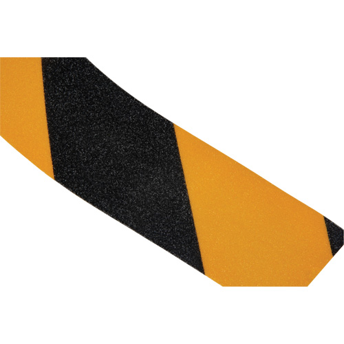 Ruban antid&eacute;rapant, 2" x 60', Noir & jaune PB Rental Co. Ltd.