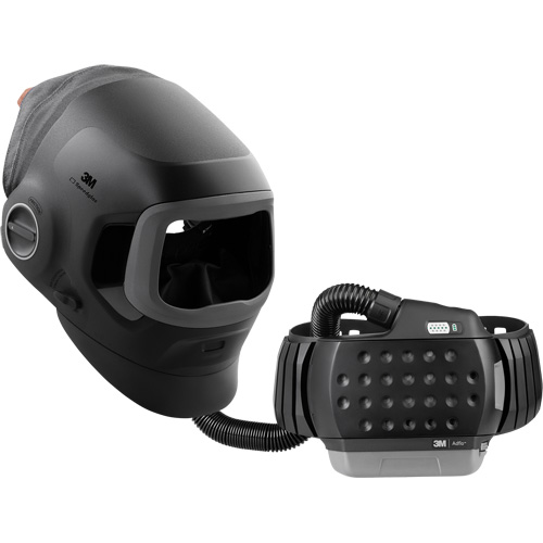 Casque de soudage Speedglas G5-03 Pro-Air avec syst&egrave;me de respirateur d'&eacute;puration d'air propuls&eacute; Adflo — SANS filtre autoassombrissant, Masque de soudage, Pile Lithium-ion PB Rental Co. Ltd.
