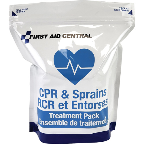 9-Piece CPR & Sprains Refill Pack for Emergency Response First Aid Kit PB Rental Co. Ltd.