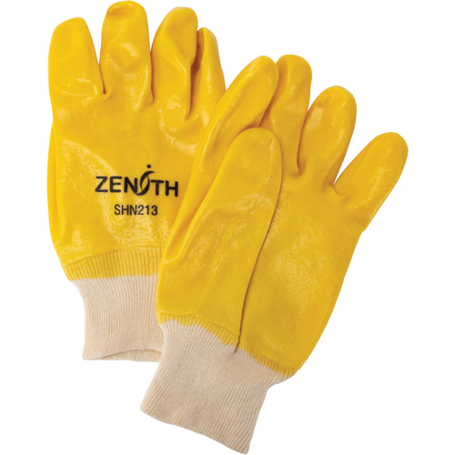 Rough-Finish Chemical-Resistant Gloves, Size 9, 10" L, PVC, Interlock Inner Lining, 47-mil PB Rental Co. Ltd.