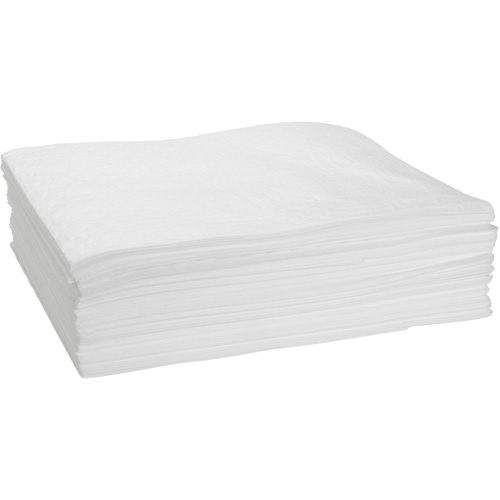 Bonded Sorbent Pads, Oil Only, 15" x 19", 14 gal. Absorbancy PB Rental Co. Ltd.