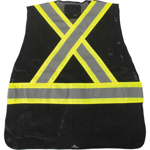 CSA Compliant Surveyor Vest, Black, Medium, Polyester PB Rental Co. Ltd.