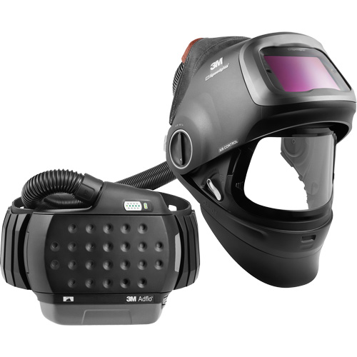Masque de soudage &agrave; usage intensif Speedglas G5-01 avec syst&egrave;me de respirateur d'&eacute;puration d'air propuls&eacute; Adflo, Masque de soudage, Pile Lithium-ion PB Rental Co. Ltd.