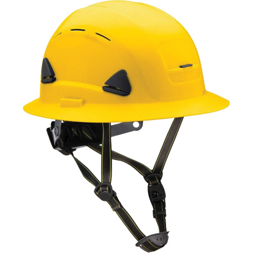 Fibre Metal Climbing Style Helmet with Full Brim, Meets CSA Type 2, Ratchet Suspension, Vented PB Rental Co. Ltd.