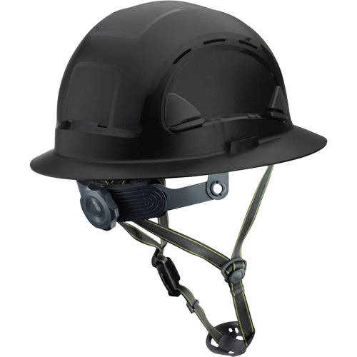Casque Fibre Metal de style escalade avec bordure compl&egrave;te, R&eacute;pond aux normes CSA type 2, Suspension Rochet, Ventil&eacute; PB Rental Co. Ltd.