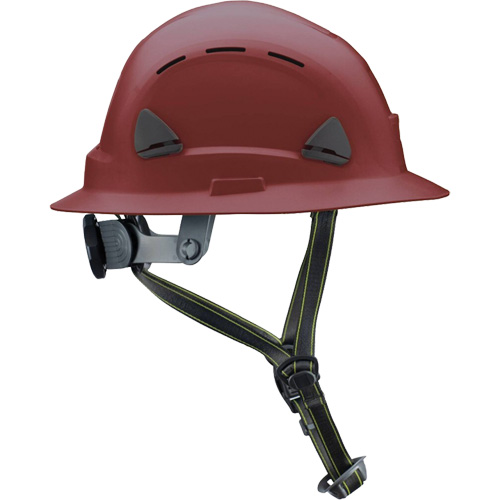 Fibre Metal Climbing Style Helmet with Full Brim, Meets CSA Type 2, Ratchet Suspension, Vented PB Rental Co. Ltd.