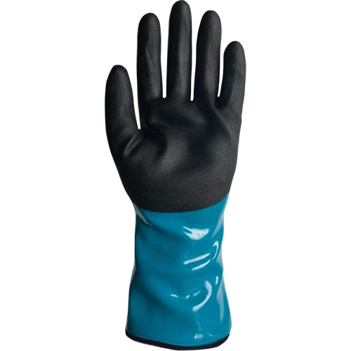 Gants alimentaires de protection contre les produits chimiques, le froid et la coupe, Taille 7, 12" lo, PVC, Doublure en Nylon PB Rental Co. Ltd.