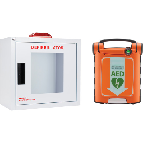 Trousse DEA Powerheart G5 avec armoire, Semi-automatique, Bilingue, Classe 3 PB Rental Co. Ltd.