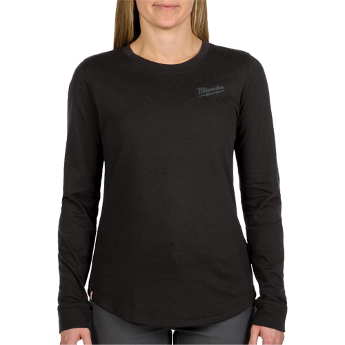 T-shirt hybride &agrave; manches longues FREEFLEX, Femmes, T-petit, Noir PB Rental Co. Ltd.